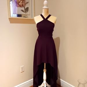 Speechless Elegant Burgundy Dress